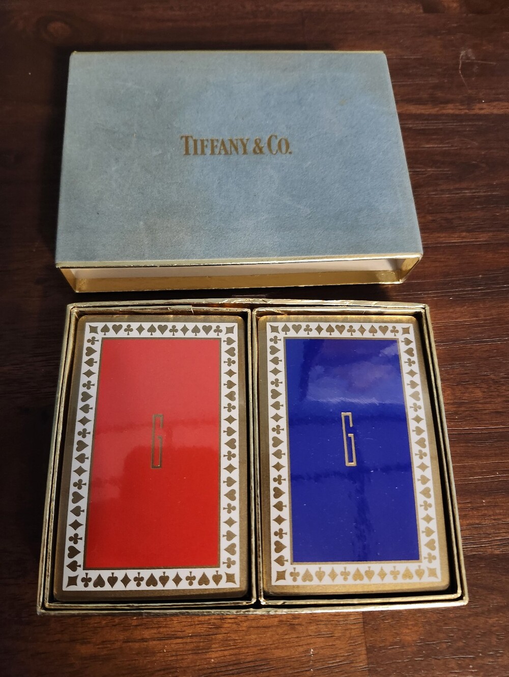 Vintage Tiffany & Co. Playing Cards New